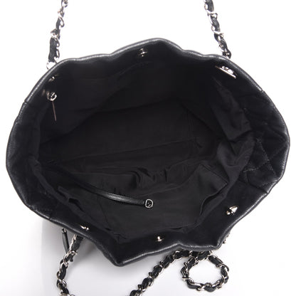 Chanel Soft Caviar Large Timeless CC Shopping Tote Black 5 of 7