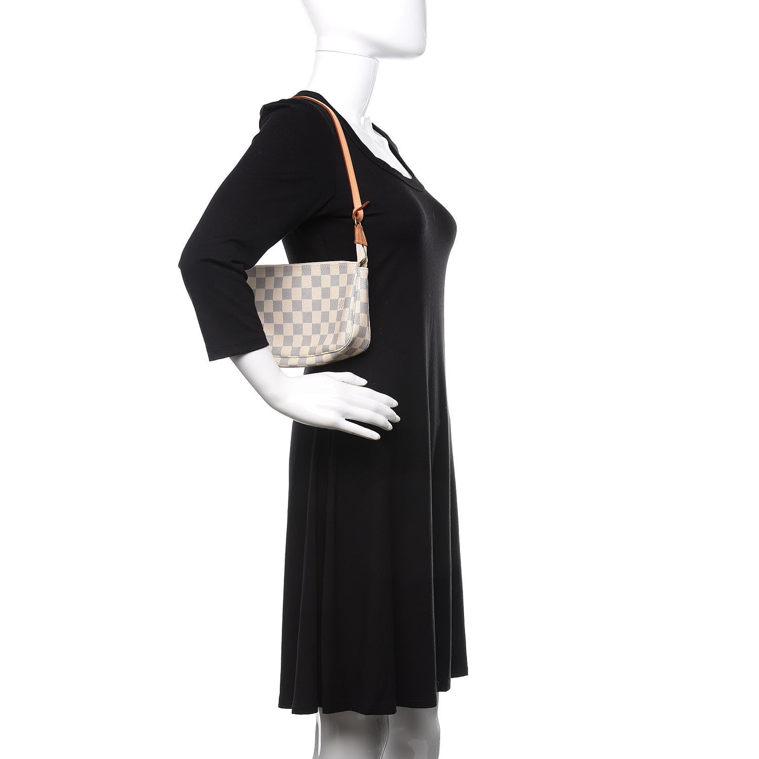 Louis Vuitton Damier Azur Pochette Accessories NM 2 of 10
