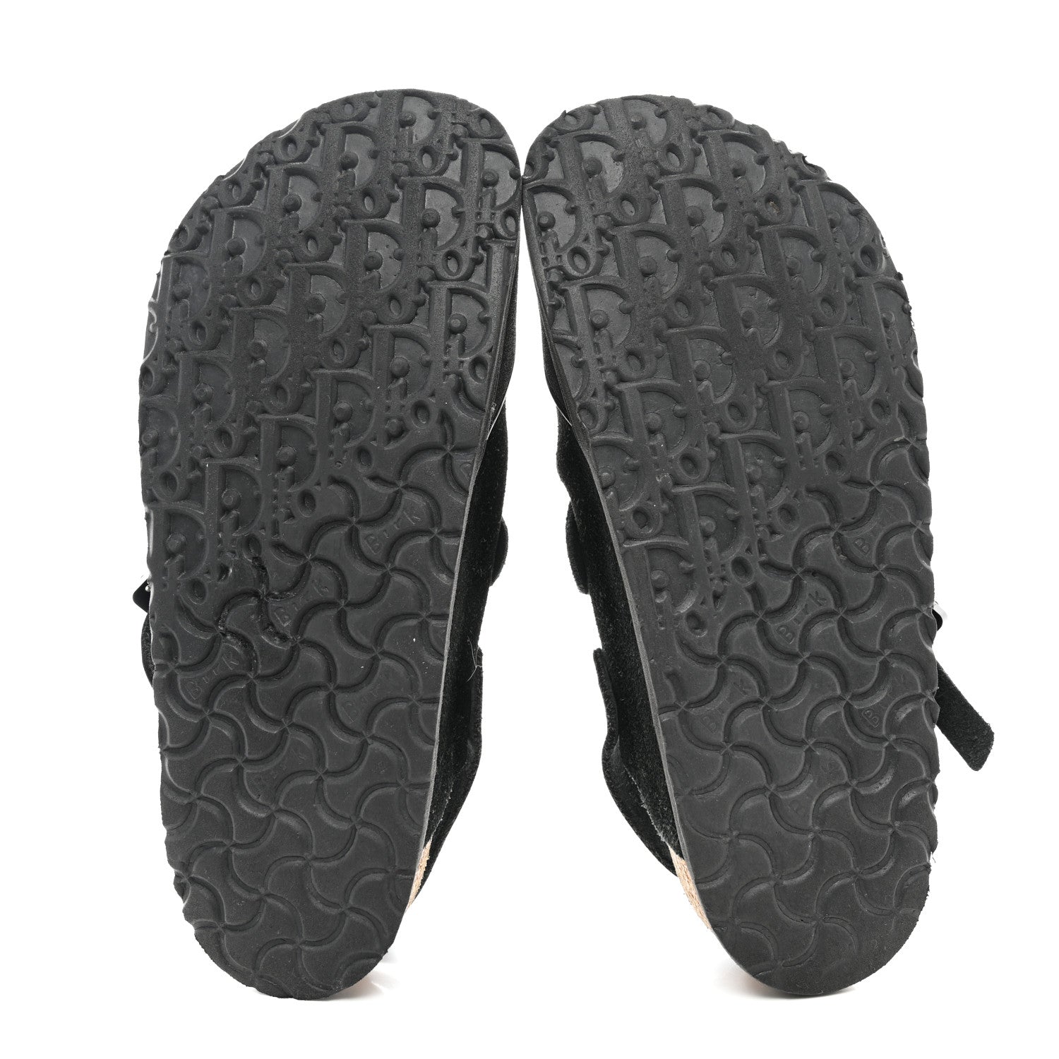 Christian Dior X BIRKENSTOCK Felted Wool Nubuck Calfskin Tokio Mule 42 Black 5 of 7