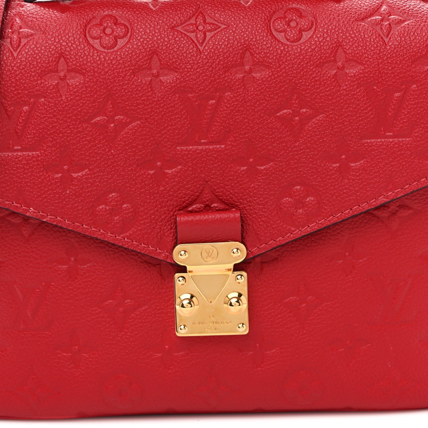 Louis Vuitton Empreinte Pochette Metis Cherry 7 of 10
