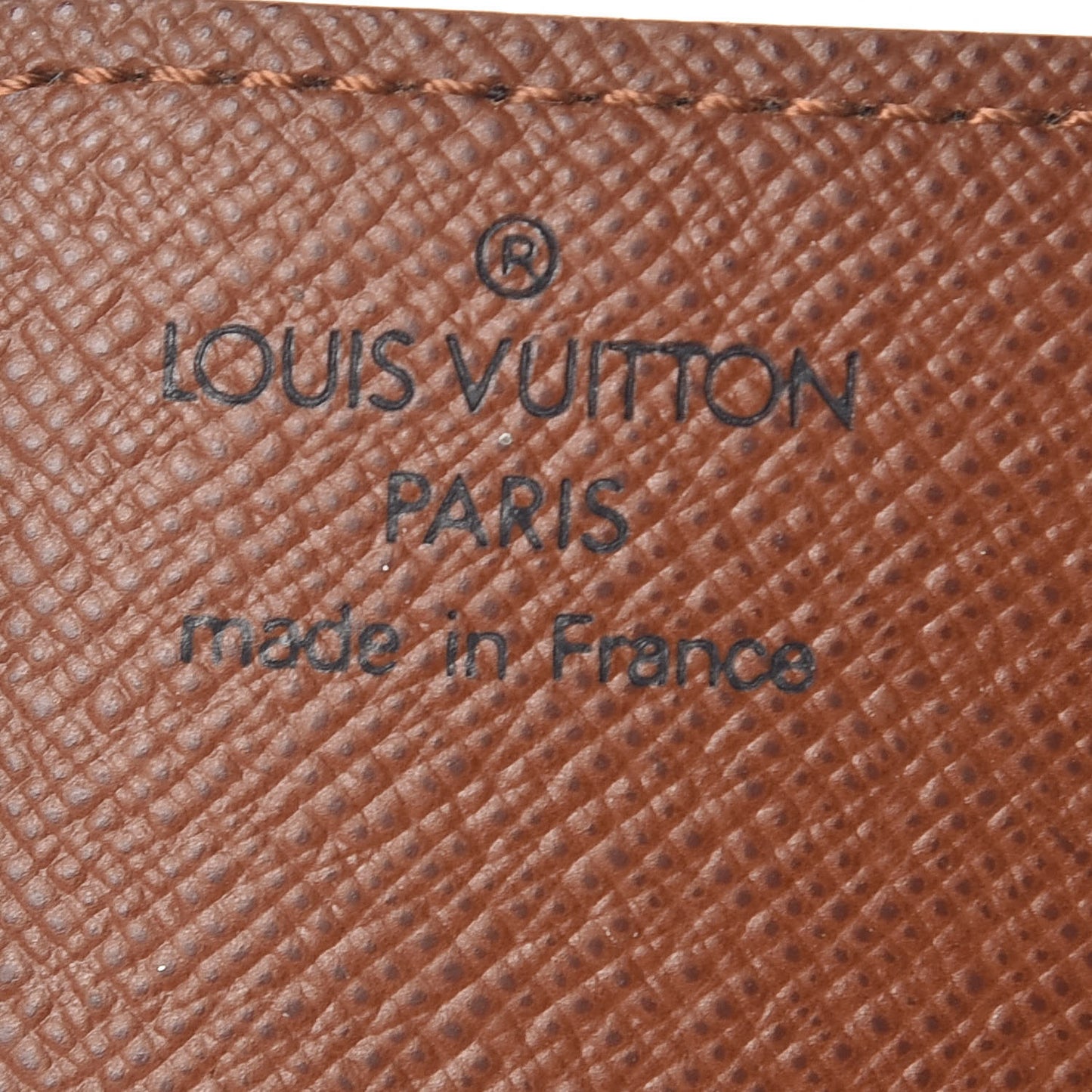 Monogram Credit Card Photo Holder