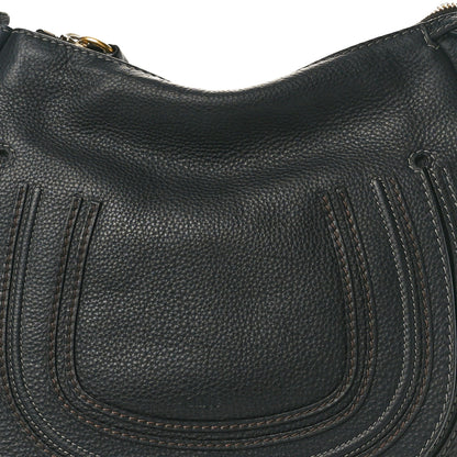 Chloe Calfskin Medium Marcie Hobo Black 7 of 9