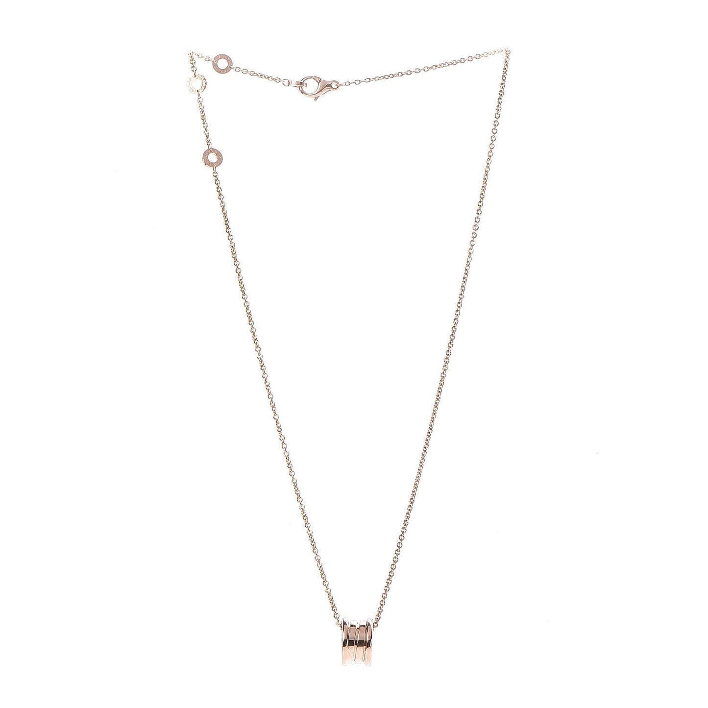 18K Rose Gold B.Zero1 Pendant Necklace