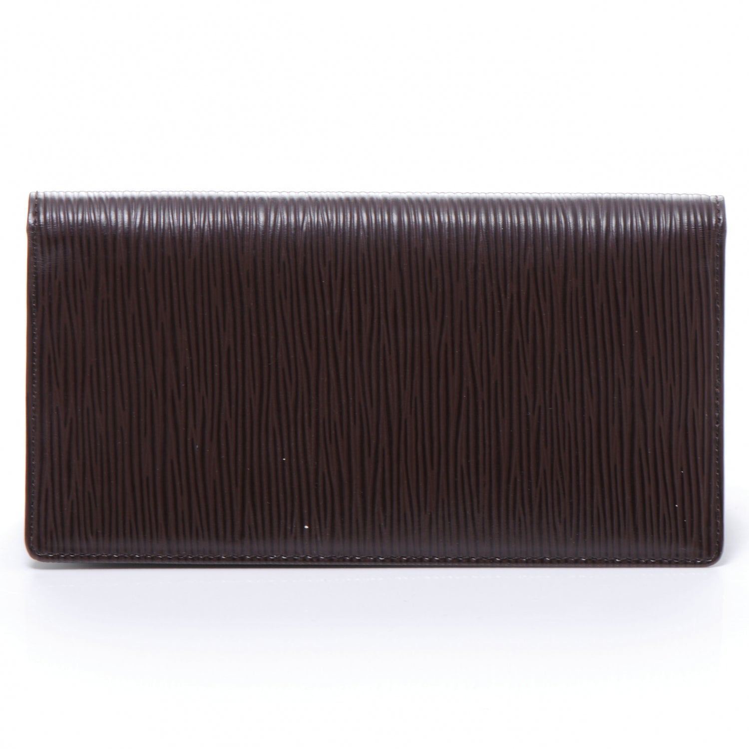 Louis Vuitton Epi Checkbook Organizer Wallet Moka 3 of 7