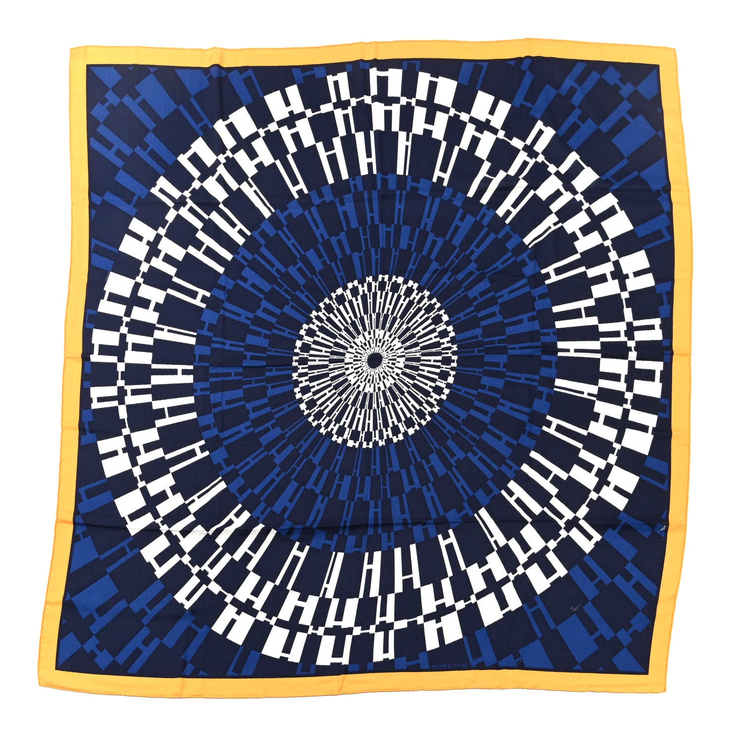 Hermes Cashmere Silk Op'H Shawl 140 1 of 6