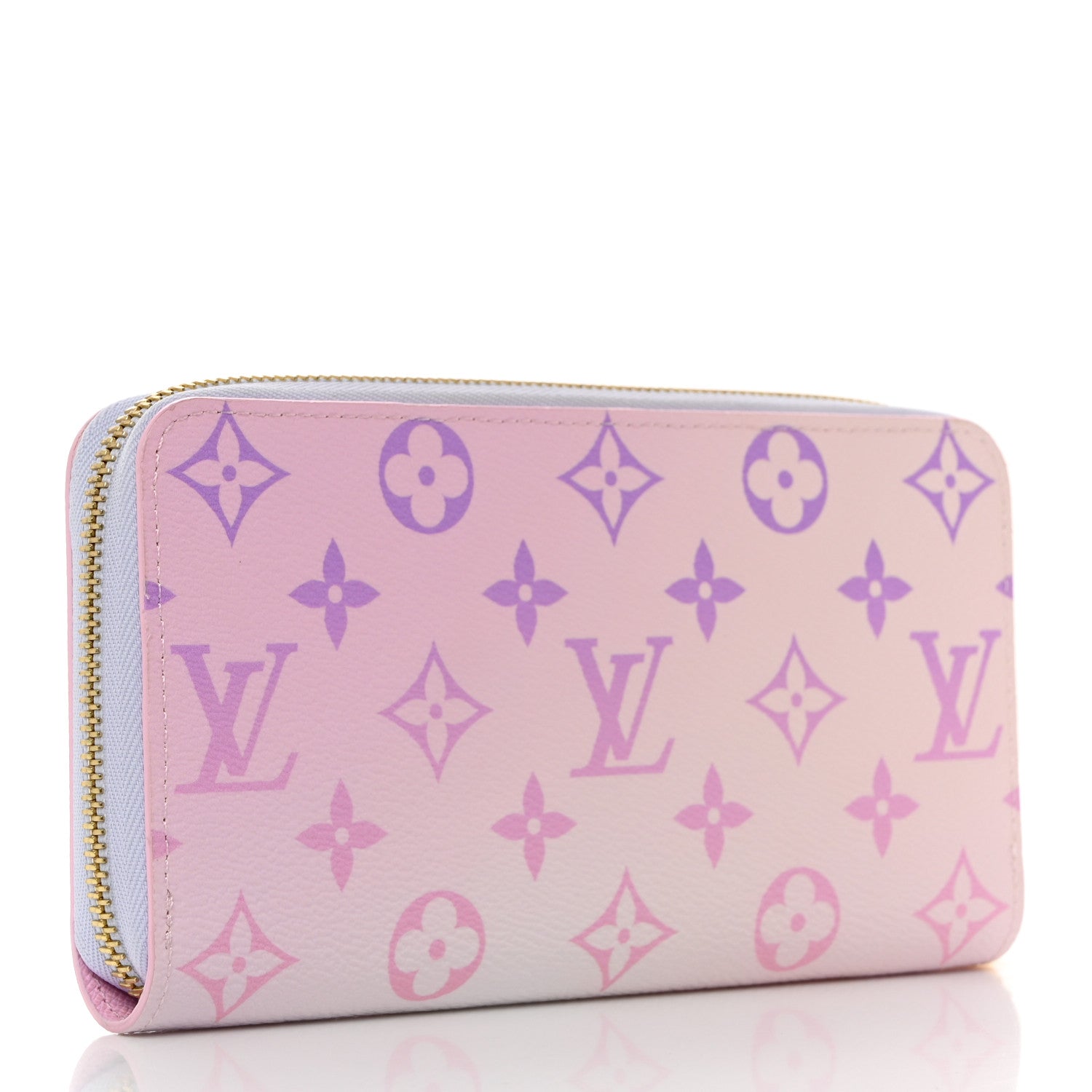 Louis Vuitton Monogram Giant Spring In The City Zippy Wallet Sunrise Pastel 3 of 7