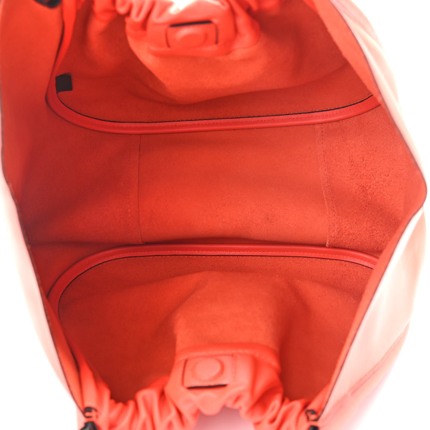 Proenza Schouler Calfskin Large Ruched Tote Red 6 of 11
