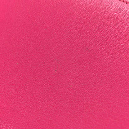 Hermes Chevre Mysore Azap GM Combined Wallet Rose Shocking 14 of 15