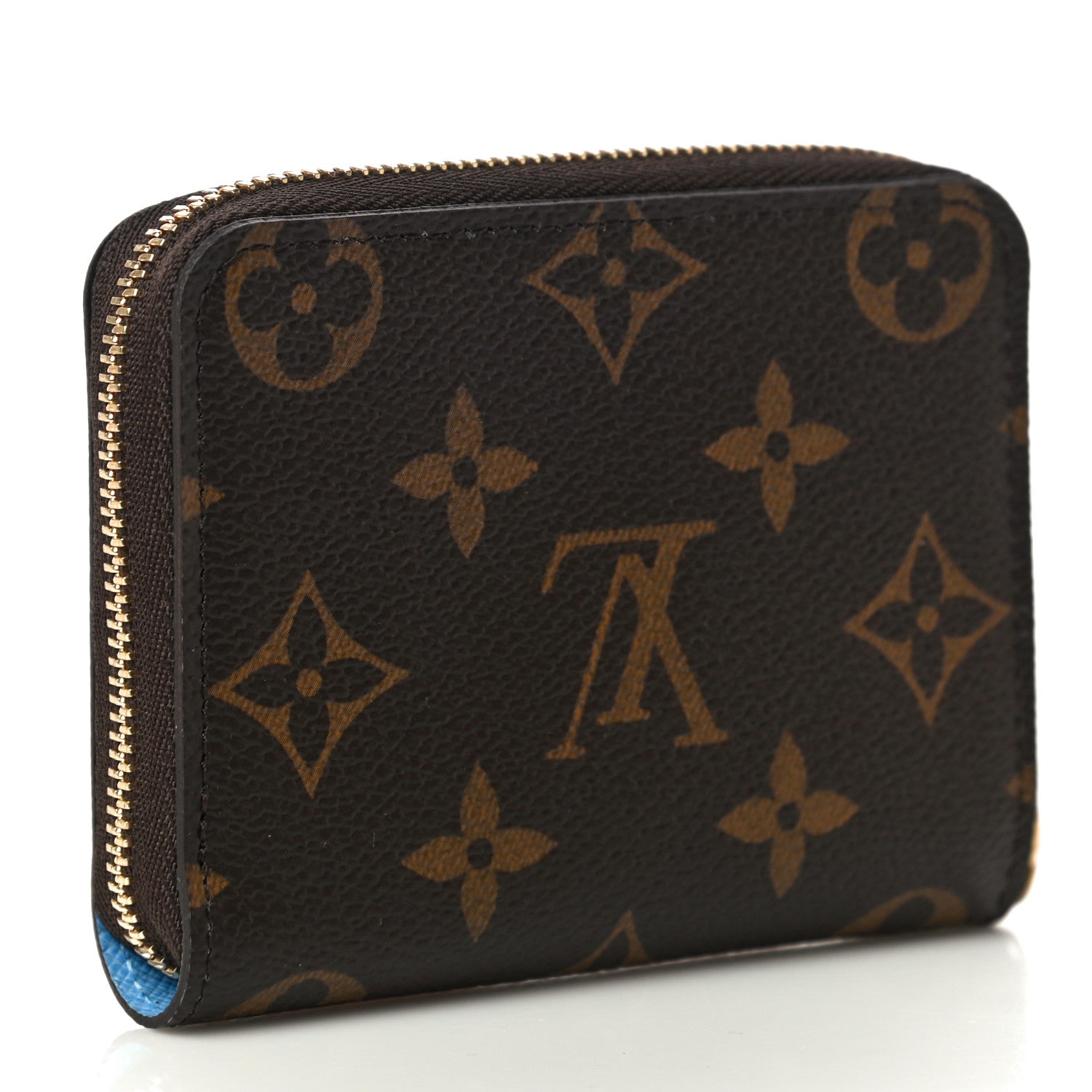 Louis Vuitton Monogram 2021 Christmas China Animation Zippy Coin Purse Myosotis Blue 3 of 10