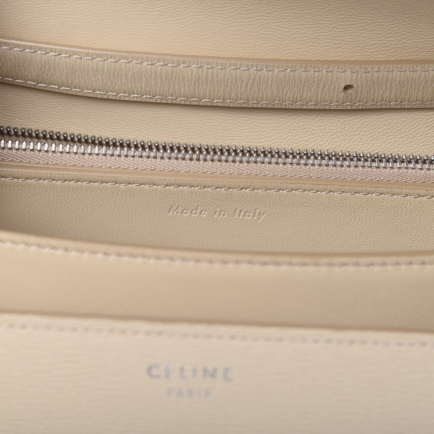 Celine Liege Calfskin Medium Classic Box Flap Bag Linen 6 of 11