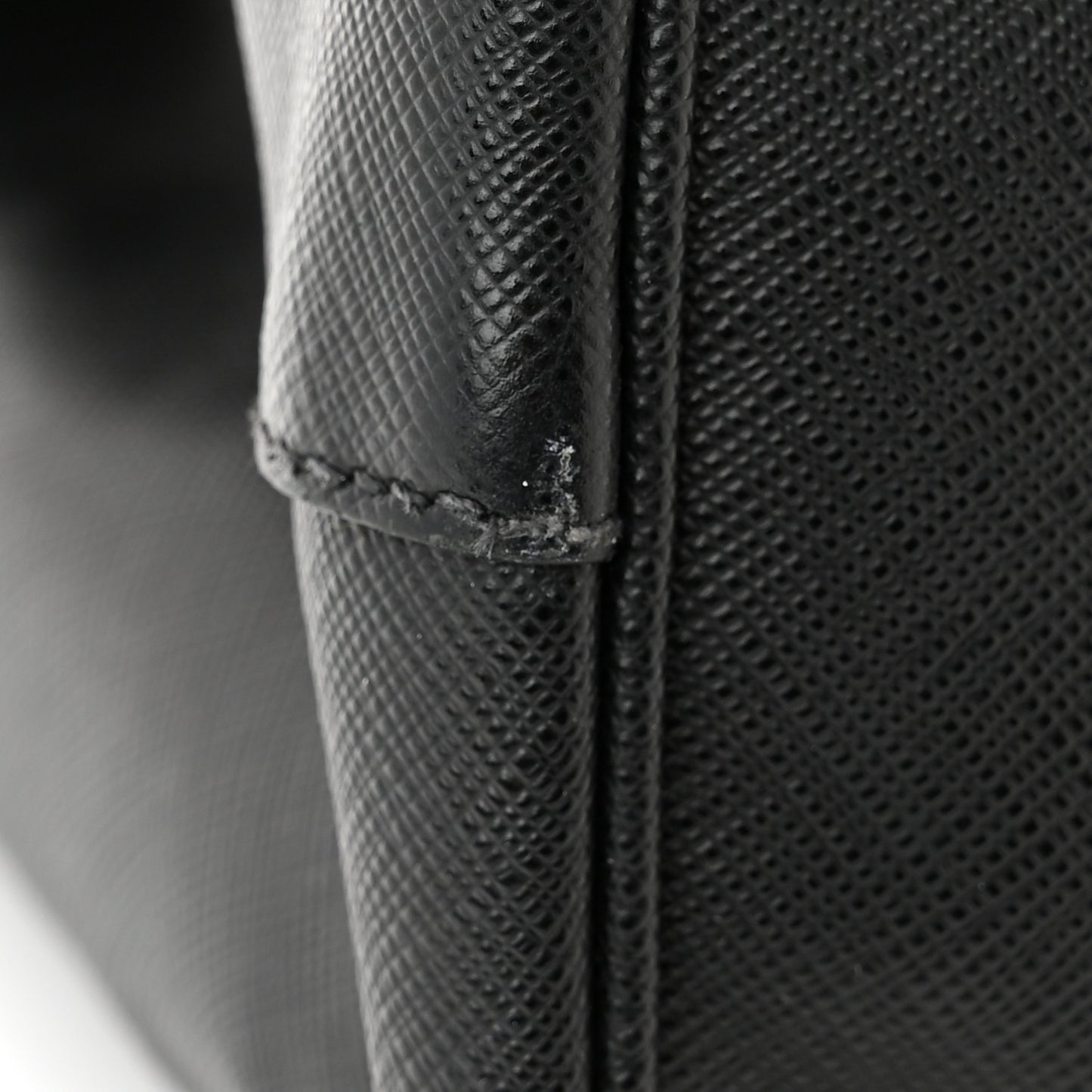 Saffiano Large Galleria Double Zip Tote Black