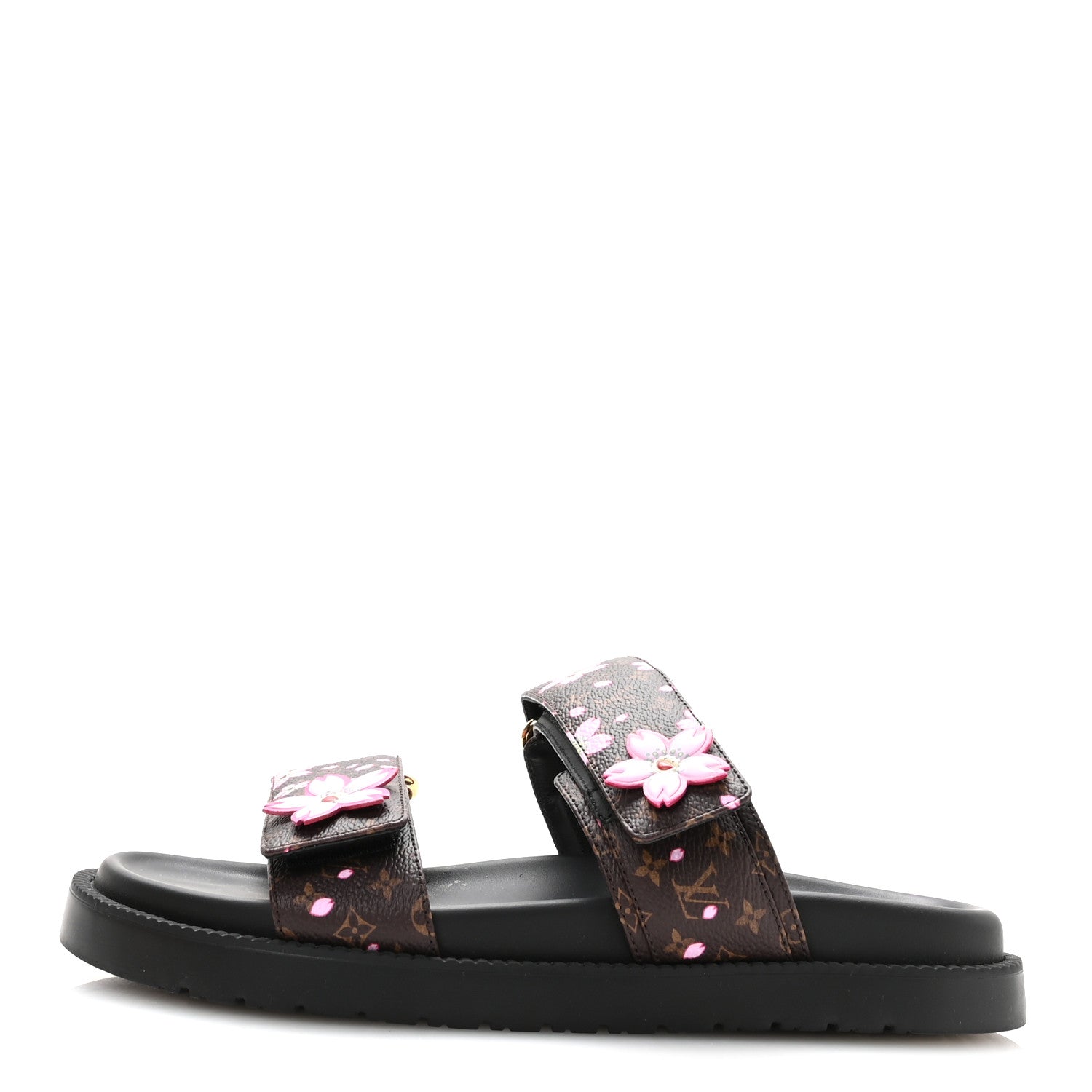 Louis Vuitton LV X TM Monogram LV Sunset Flat Comfort Mule 38 Sakura Brown 1 of 9