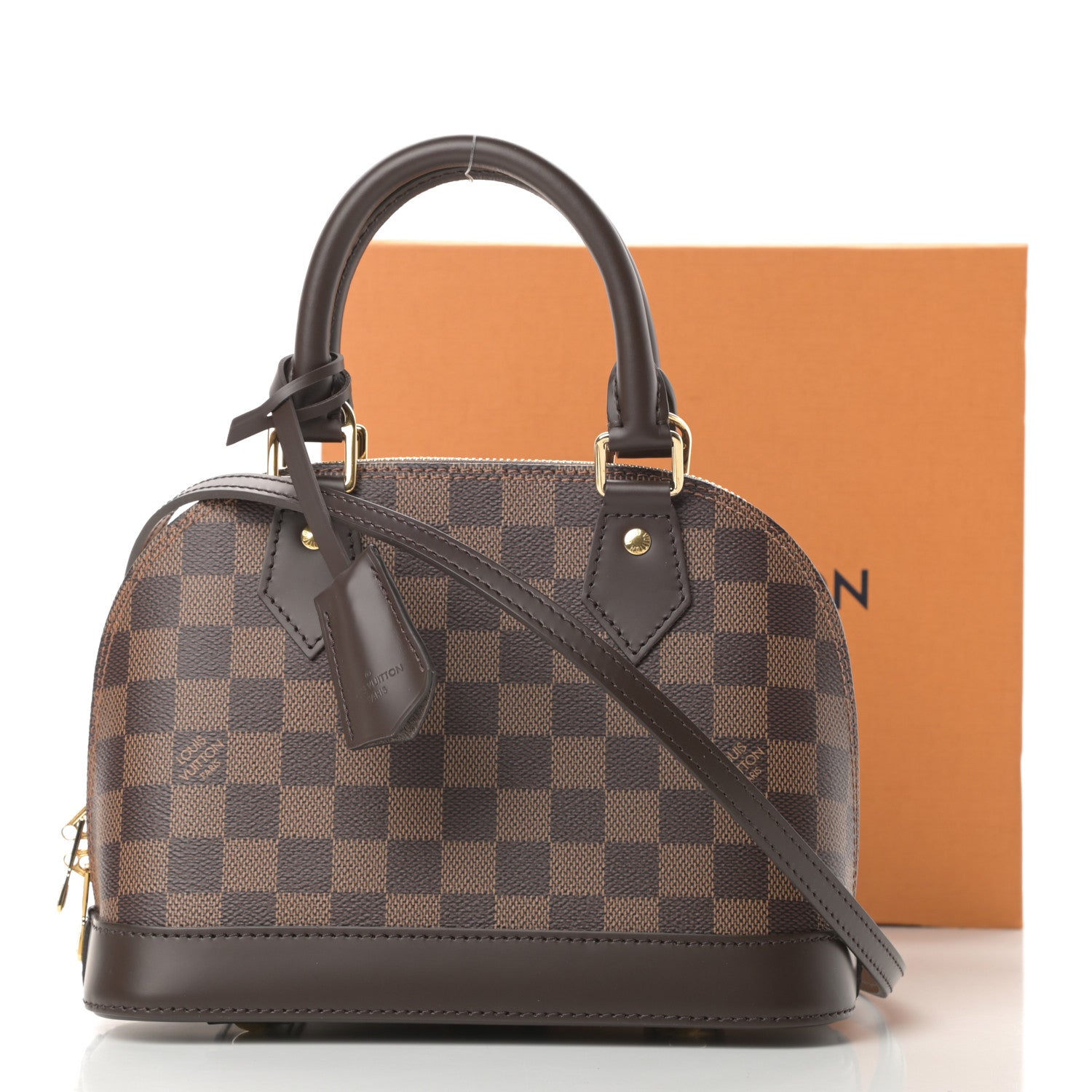 Louis Vuitton Damier Ebene Alma BB 12 of 12