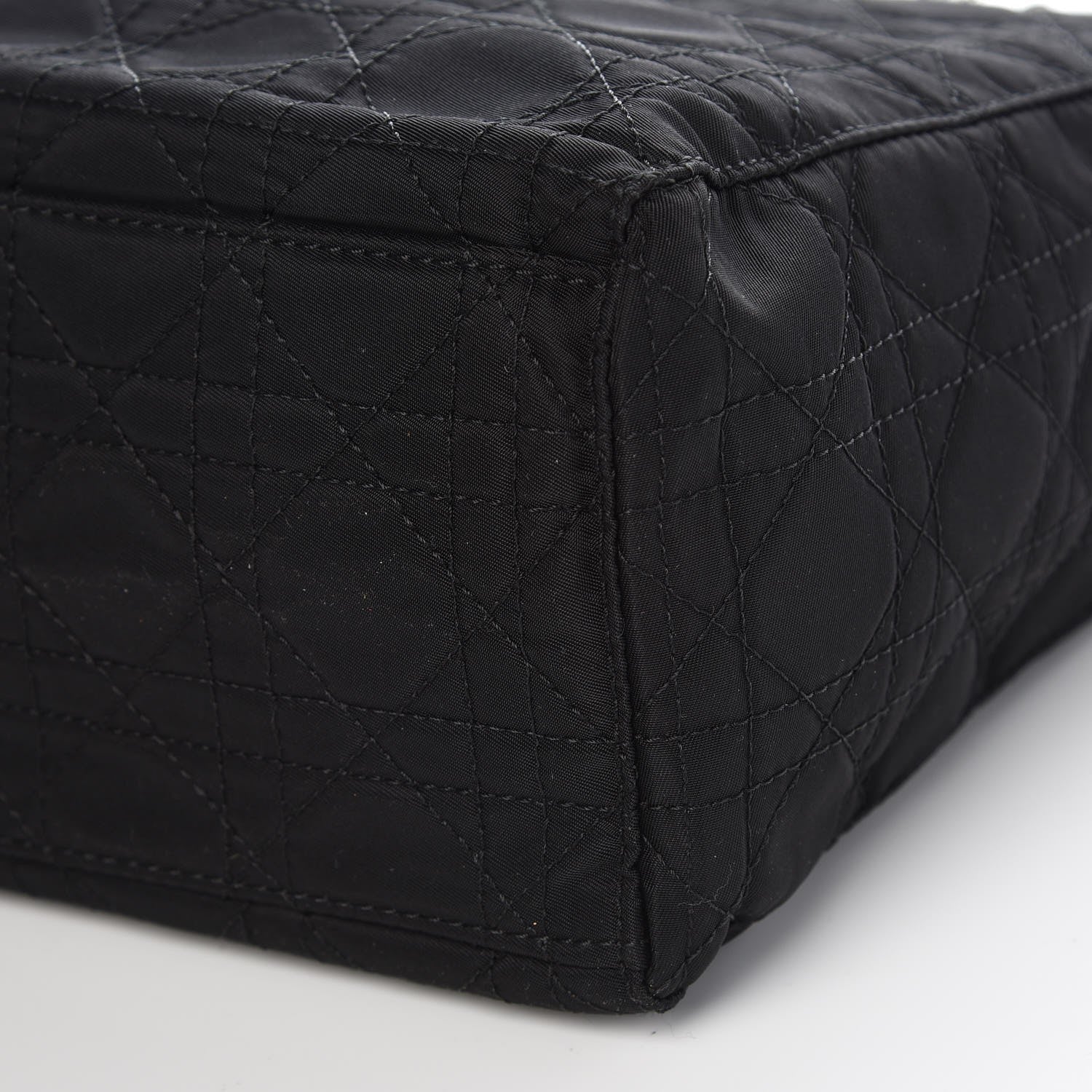 Christian Dior Nylon Cannage Large Lady Dior Black 8 of 8
