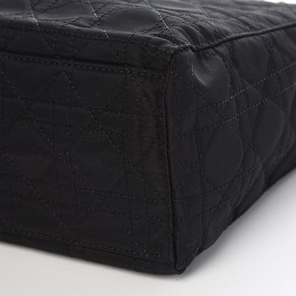 Christian Dior Nylon Cannage Large Lady Dior Black 8 of 8