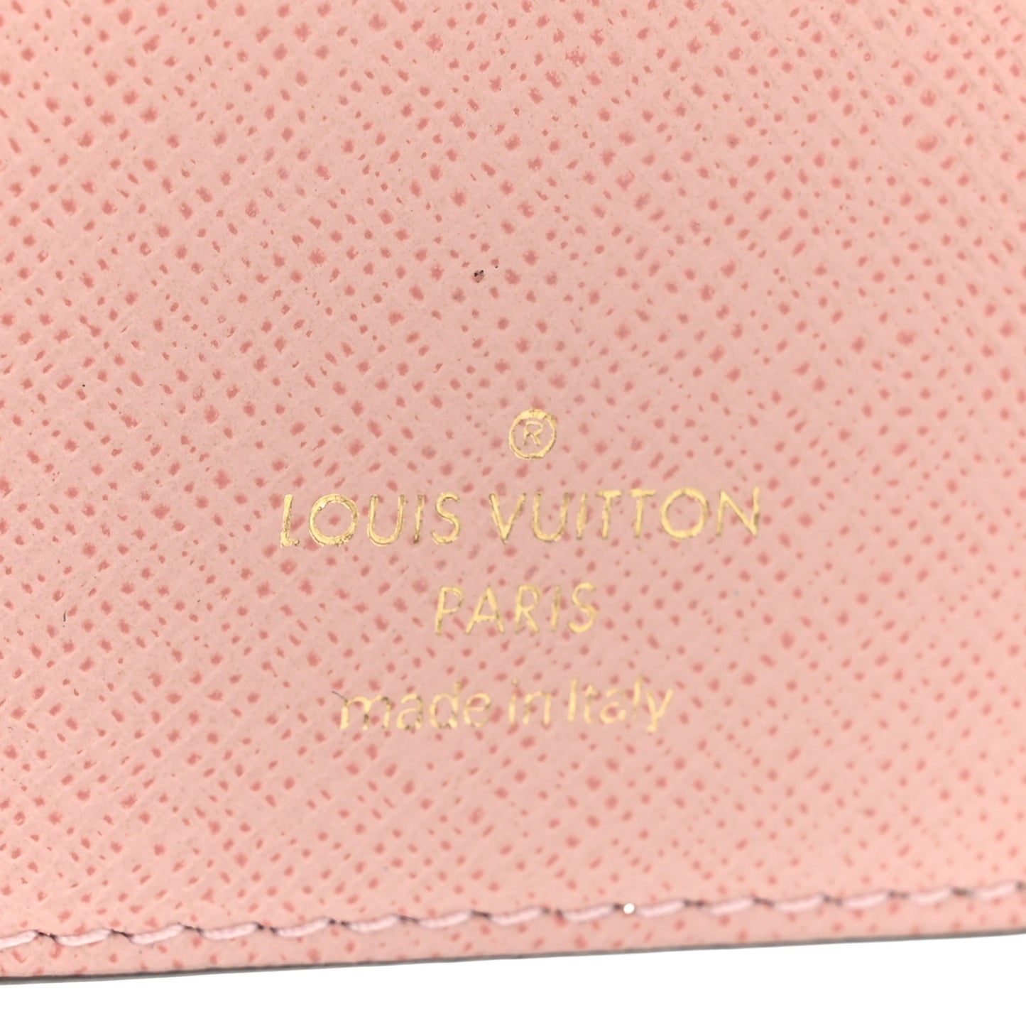 Monogram Juliette Wallet Rose Ballerine