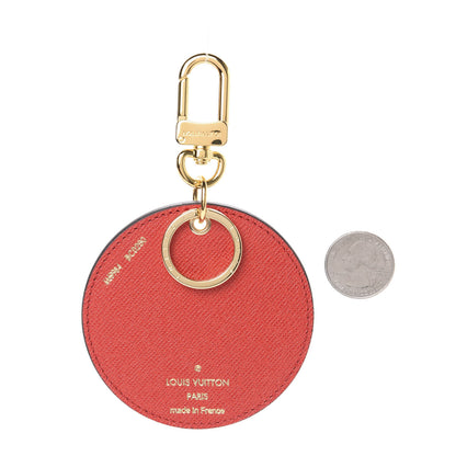 Louis Vuitton Monogram 2020 Christmas Animation Bumper Cars Bag Charm Key Ring Coquelicot 2 of 5