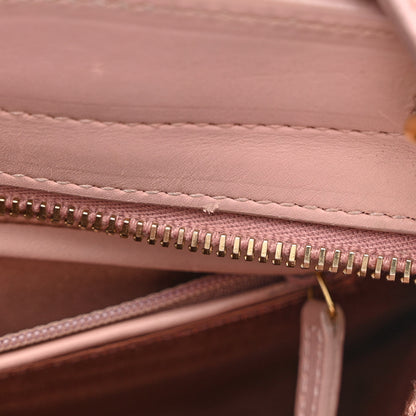 Saint Laurent Textured Calfskin Small Cabas ChYc Light Pink 8 of 21