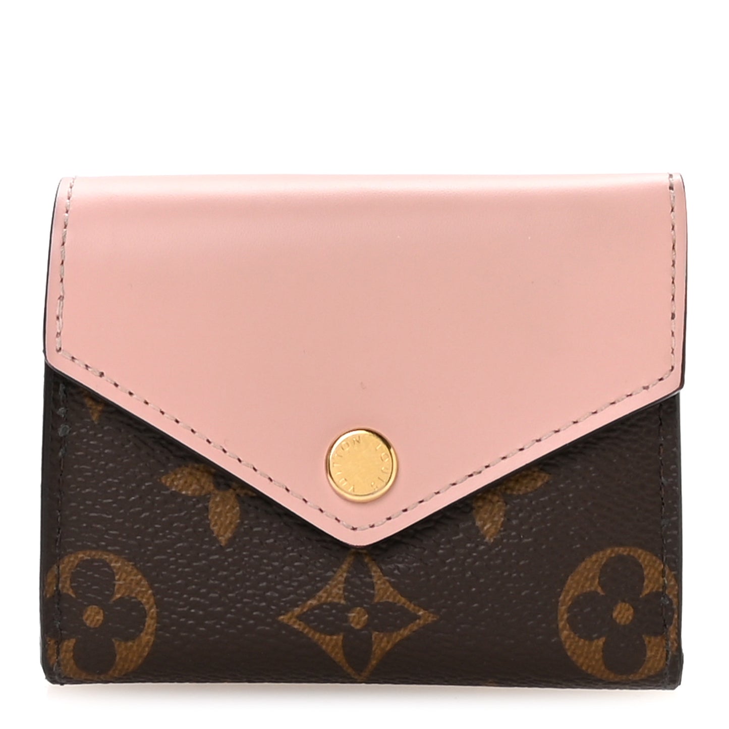 Monogram Zoe Wallet Rose Ballerine