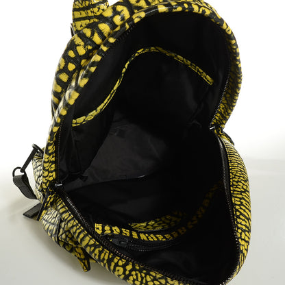 Alexander Wang Textured Lambskin Dumbo Backpack Citron Matte Black Hardware 5 of 8