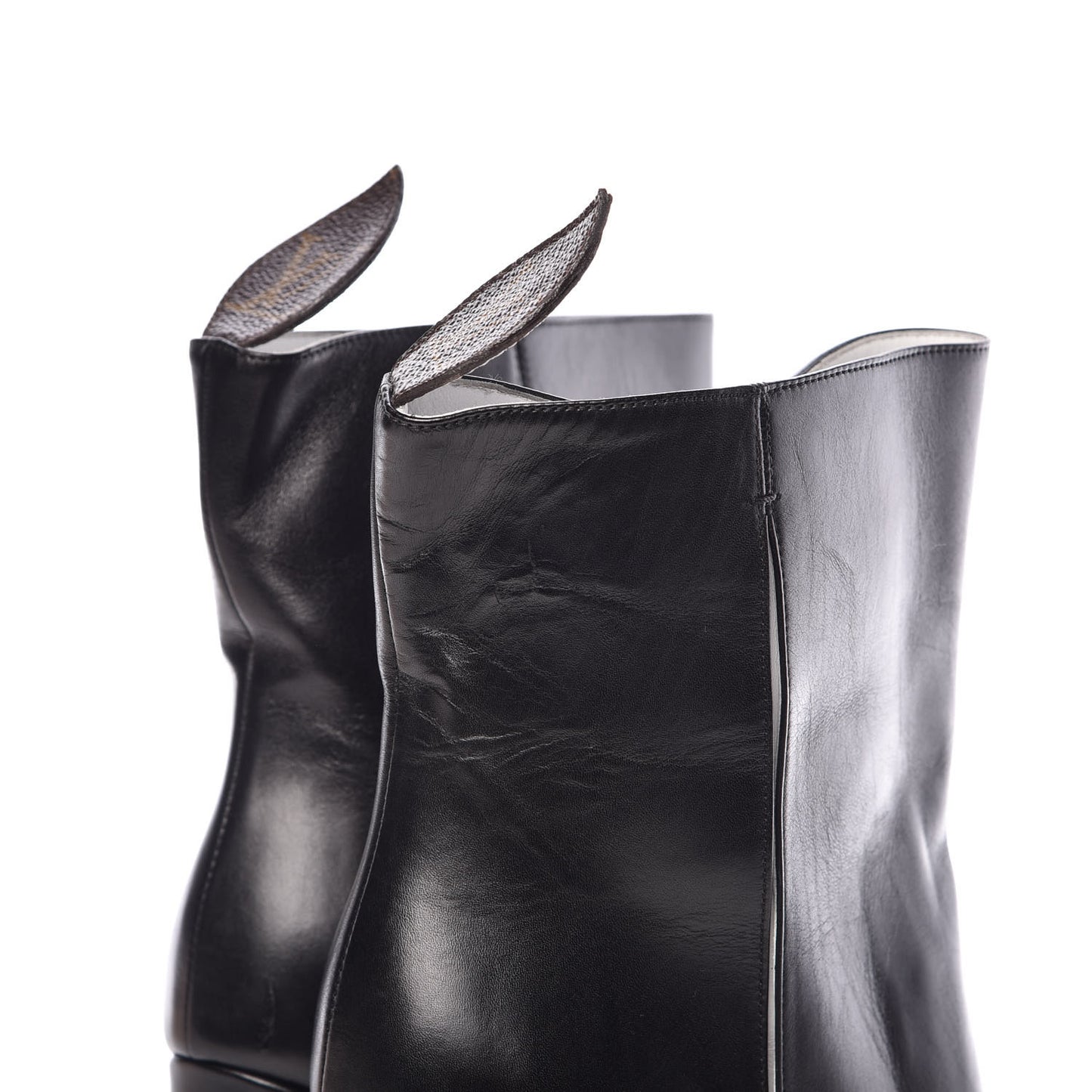 Calfskin Matchmake Ankle Boot 39 Black