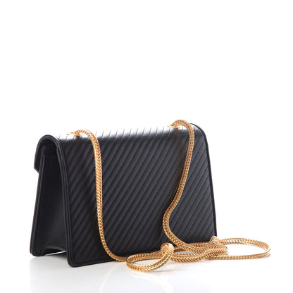 Saint Laurent Calfskin Matelasse Small Betty Black 3 of 9
