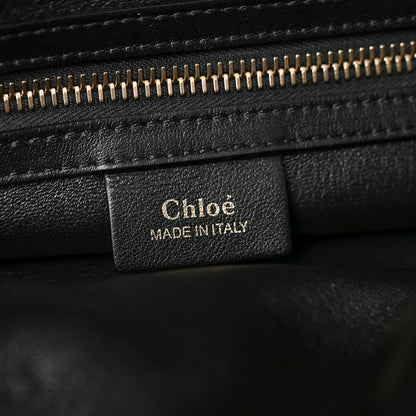 Chloe Quilted Calfskin Juana Shoulder Bag Black 6 of 9