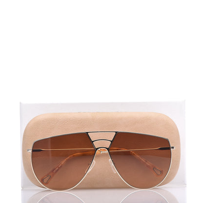 Chloe Aviator Sunglasses CE139S Gold Tortoise 9 of 9