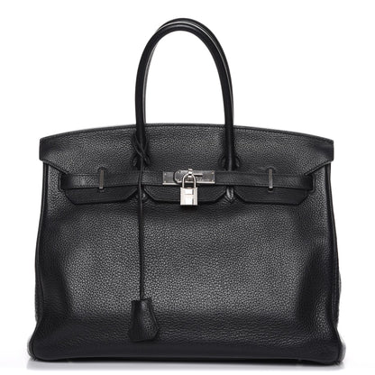 Hermes Togo Birkin 35 Black 1 of 25
