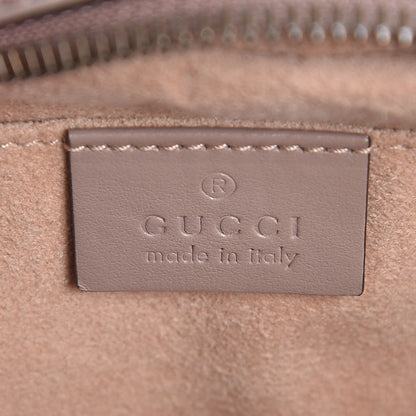 Gucci Calfskin Matelasse Small GG Marmont Chain Shoulder Bag Taupe 6 of 7