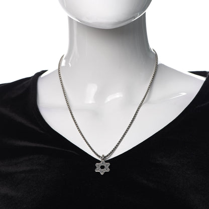 David Yurman Sterling Silver Star of David Pendant Necklace 2 of 5
