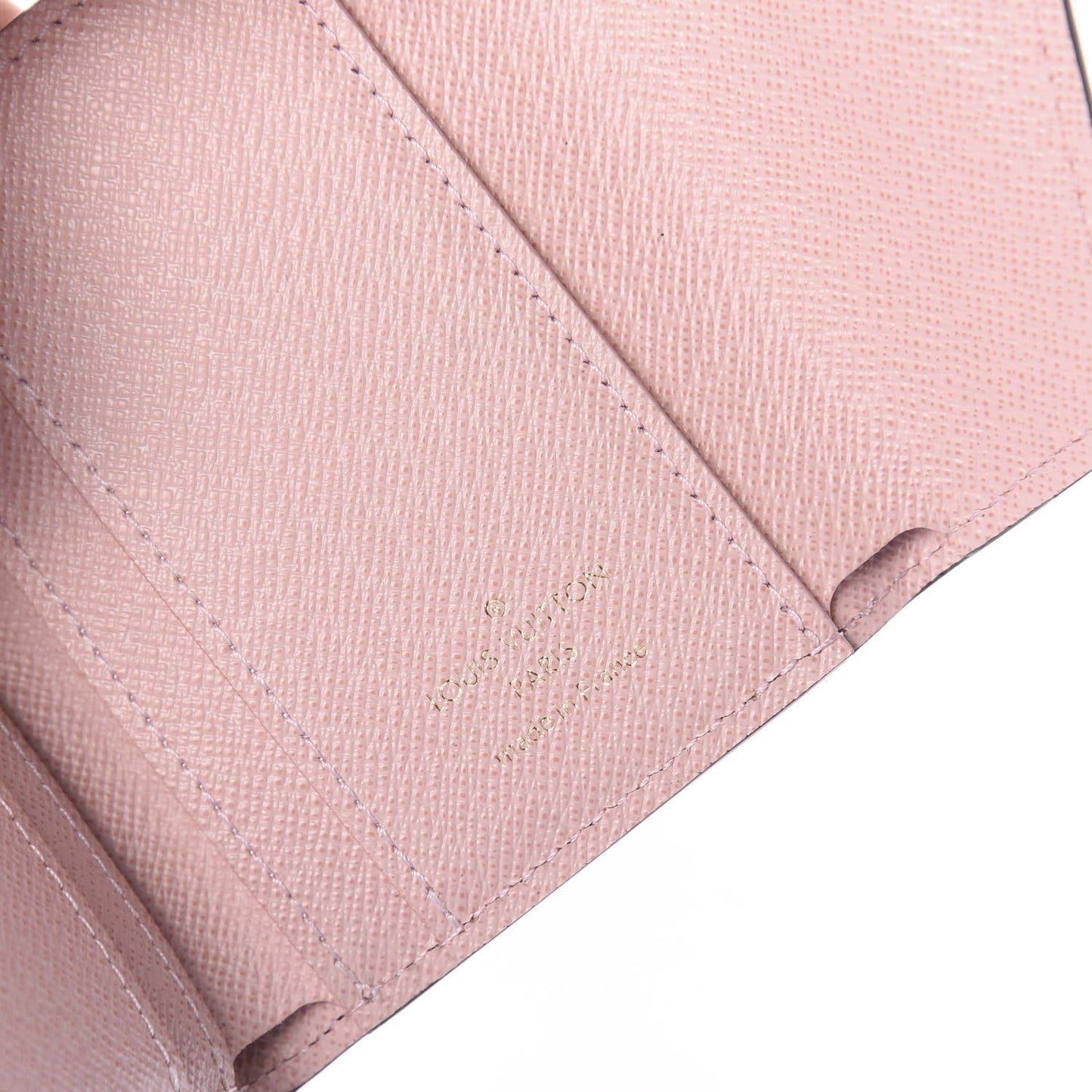 Monogram Zoe Wallet Rose Ballerine