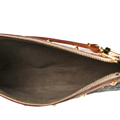 Louis Vuitton Monogram Multicolor Pochette Accessories Black 5 of 9