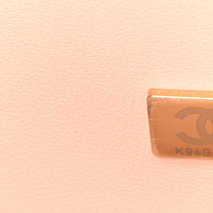 Chanel Caviar Quilted Medium Double Flap Light Beige 7 of 10