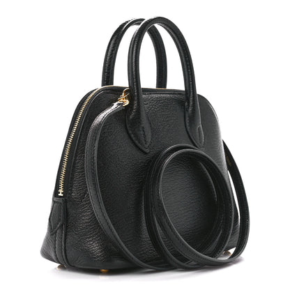 Hermes Chevre Mysore Mini 1923 Bolide Black 3 of 11
