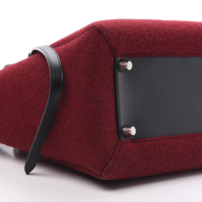 Celine Felt Smooth Calfskin Mini Belt Bag Red 11 of 17