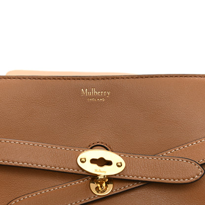 Mulberry Silky Calfskin Belted Bayswater Satchel Sable 9 of 12