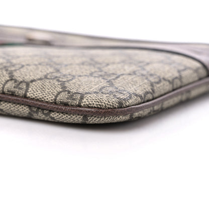 Gucci GG Supreme Monogram Large Ophidia Pouch Clutch Brown 9 of 9