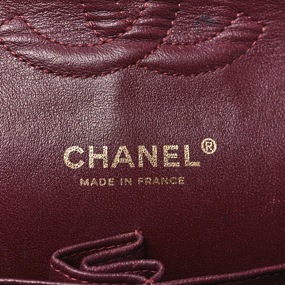 Chanel Lambskin Quilted Medium Double Flap Black 6 of 14