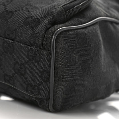 Gucci Monogram Flap Backpack Black 8 of 8