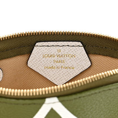Louis Vuitton Monogram Giant Micro Pochette Accessories Kaki White 6 of 7