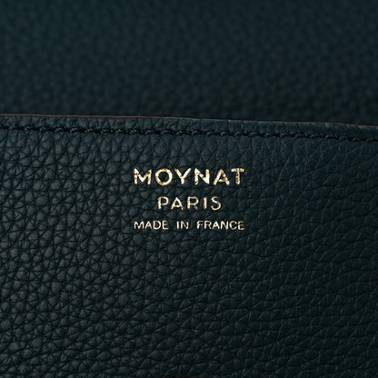 Moynat Taurillon Blush Calfskin Gabby MM  Peacock 6 of 9