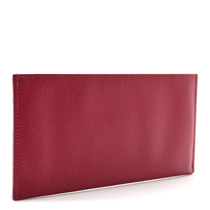 Louis Vuitton Calfskin Pochette Felicie Card Holder Insert Fuchsia 2 of 5