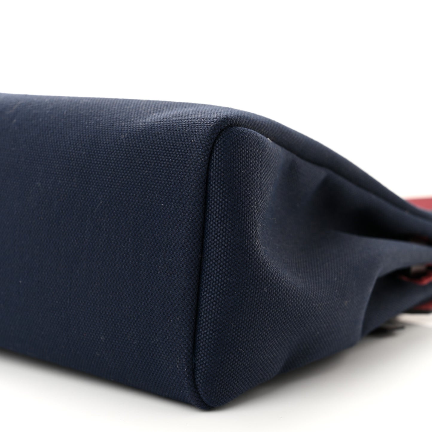 Toile Militaire Vache Hunter Herbag Zip Retourne 31 PM Rouge Sellier Bleu Marine
