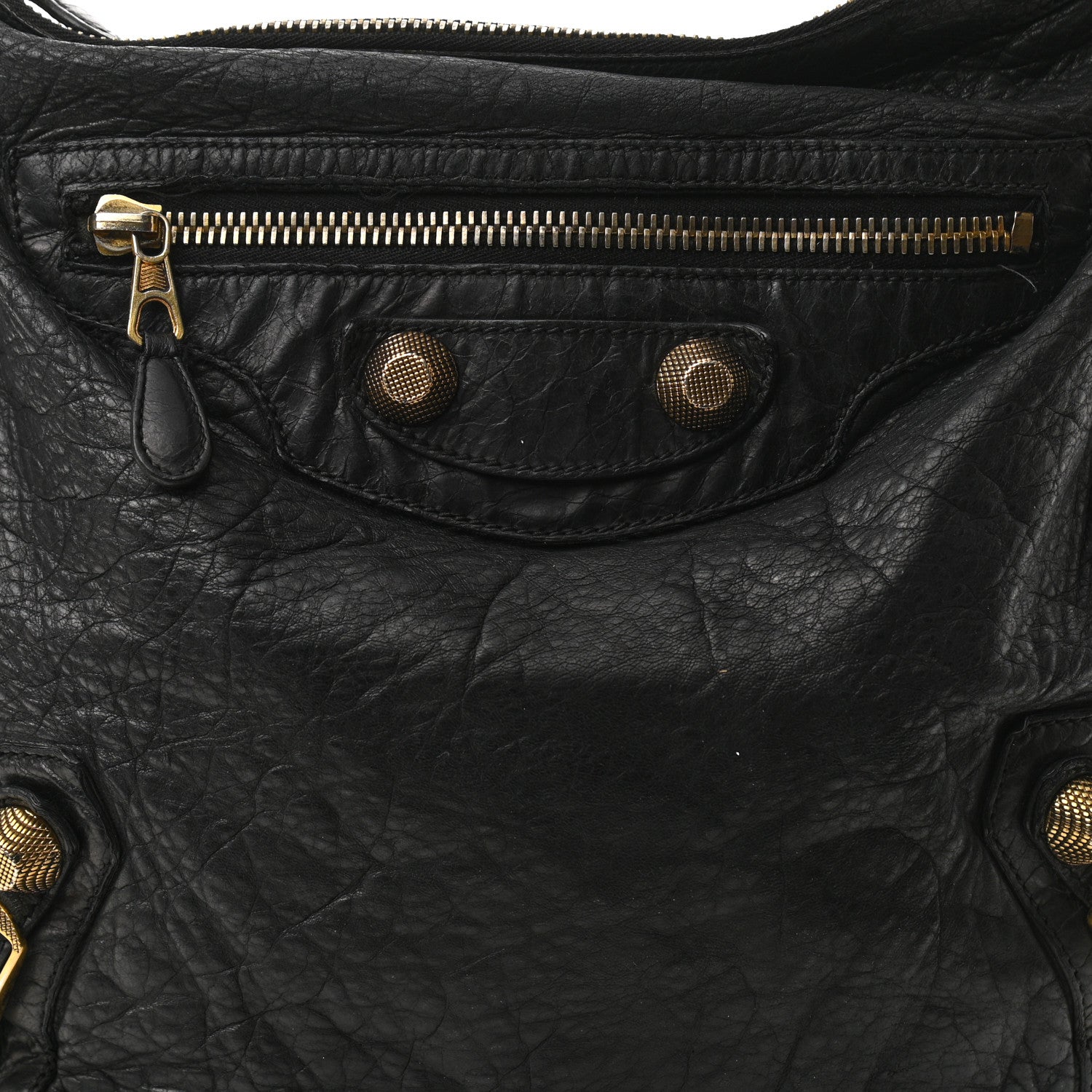 Balenciaga Agneau Giant 21 Gold Hardware Day Hobo Black 8 of 11