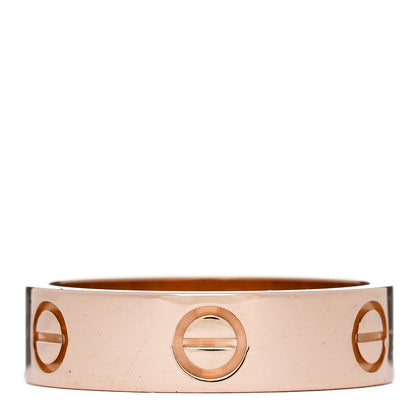 Cartier 18K Pink Gold 5.5mm LOVE Ring 57 8 1 of 5