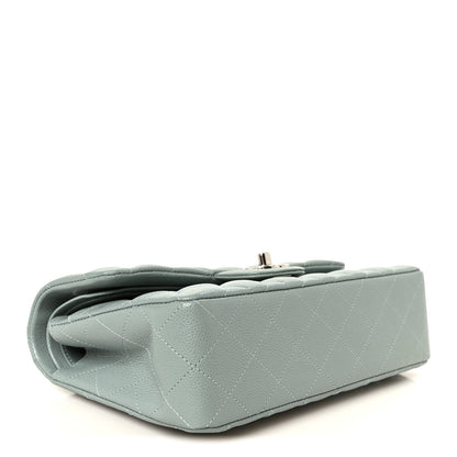 Chanel Caviar Quilted Small Double Flap Light Blue 4 of 12