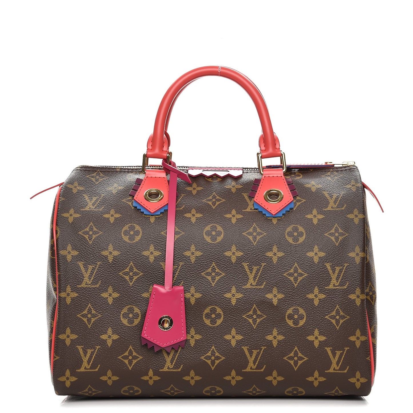 Monogram Totem Speedy 30 Flamingo