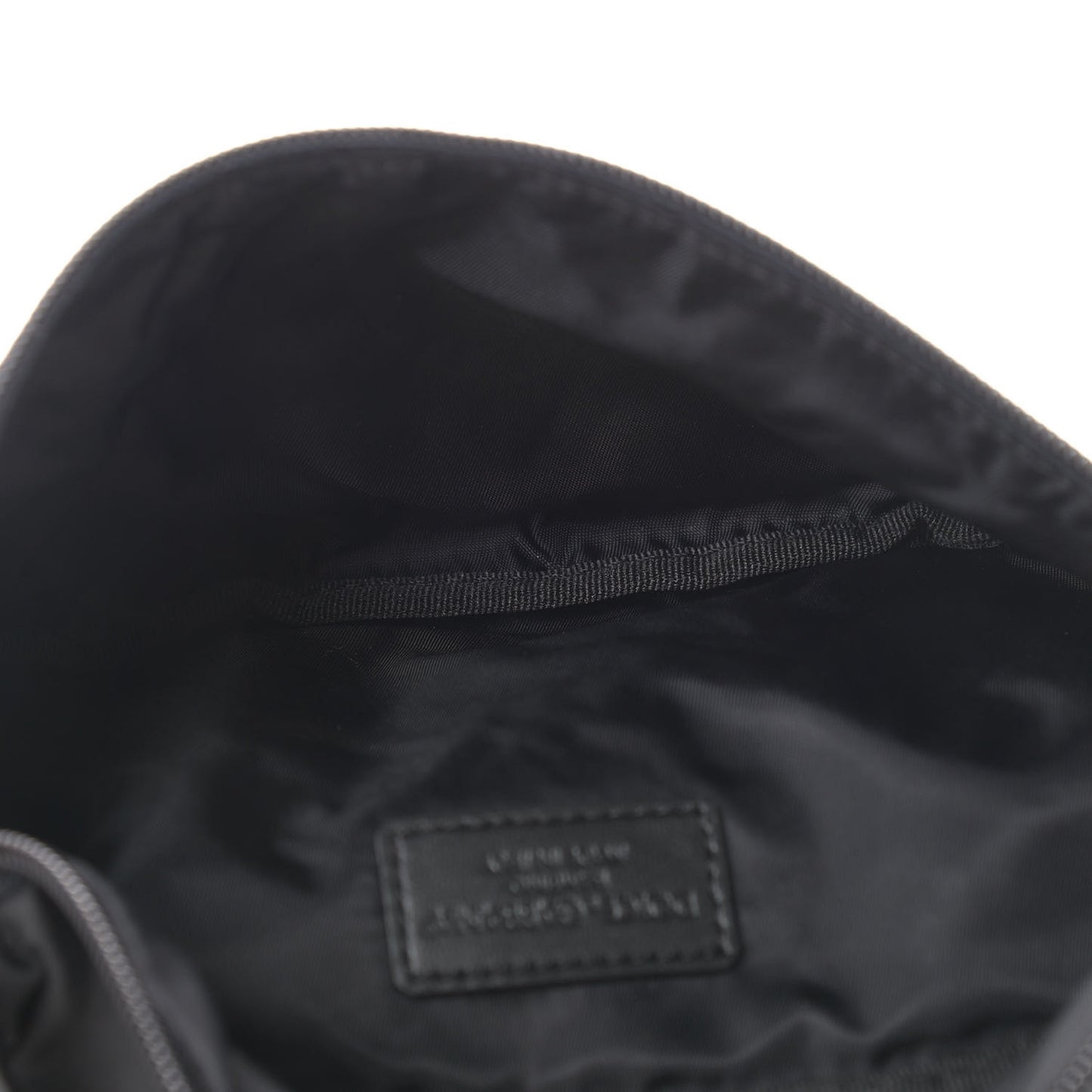 Nylon Logo Belt Bag Black