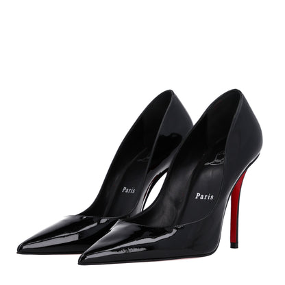 Christian Louboutin Patent Miss Z 100 Pumps 37.5 Black 4 of 9
